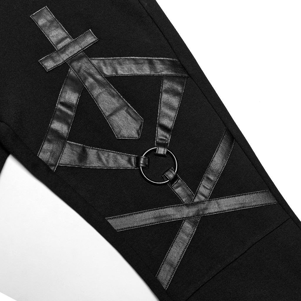 Gothic Flared Trousers WK-547XCF - Punk Rave Original Designer Clothing
