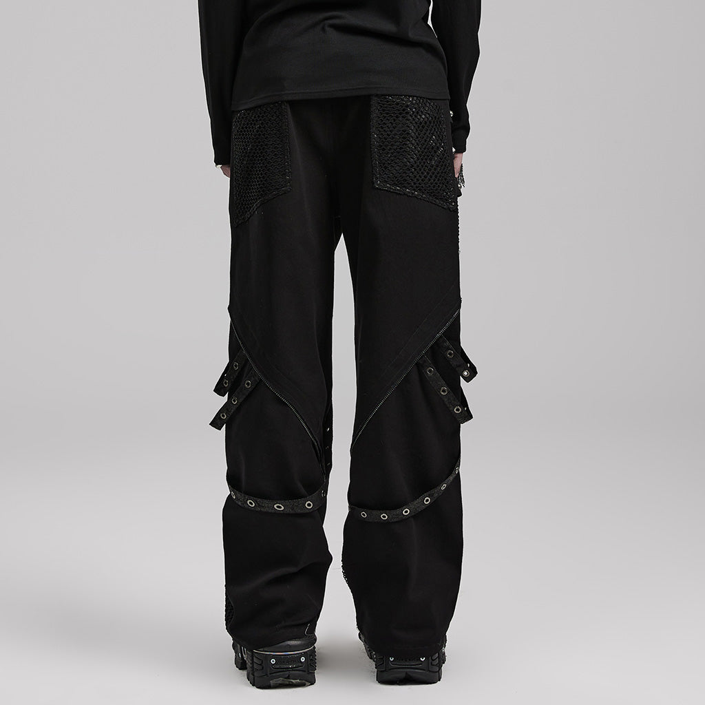 Punk wide leg trousers WK-602XCM