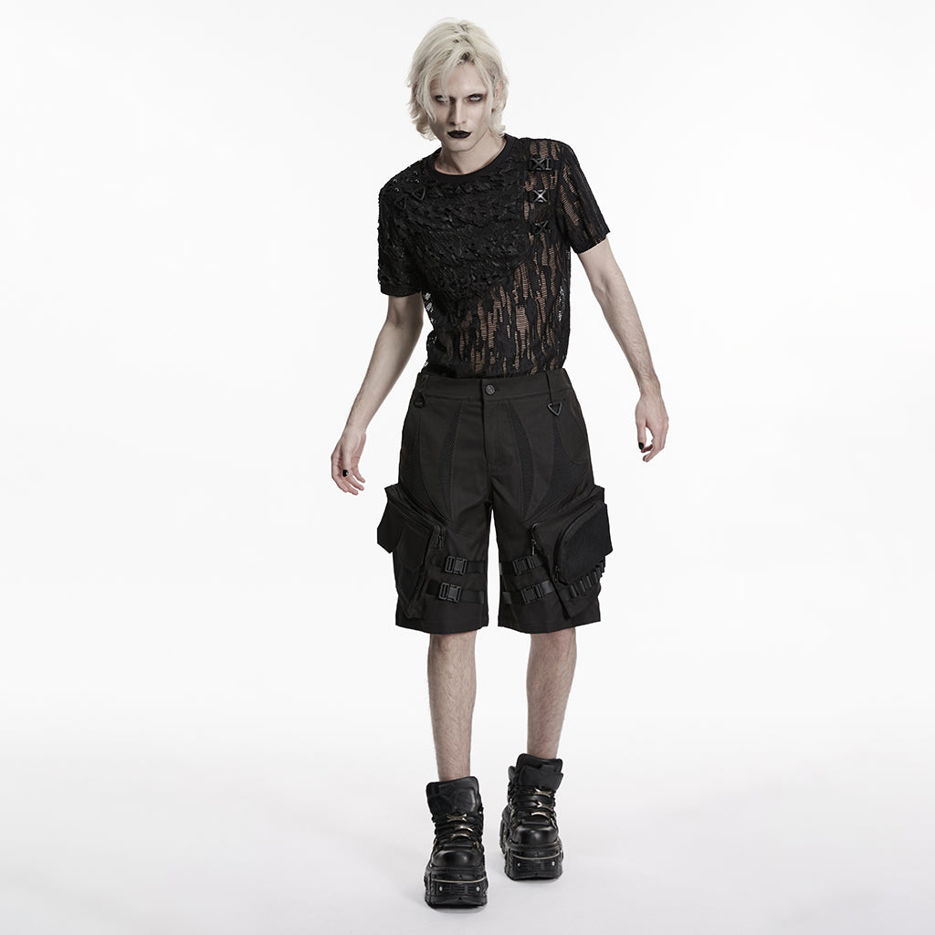 Punk street functional shorts WK-813