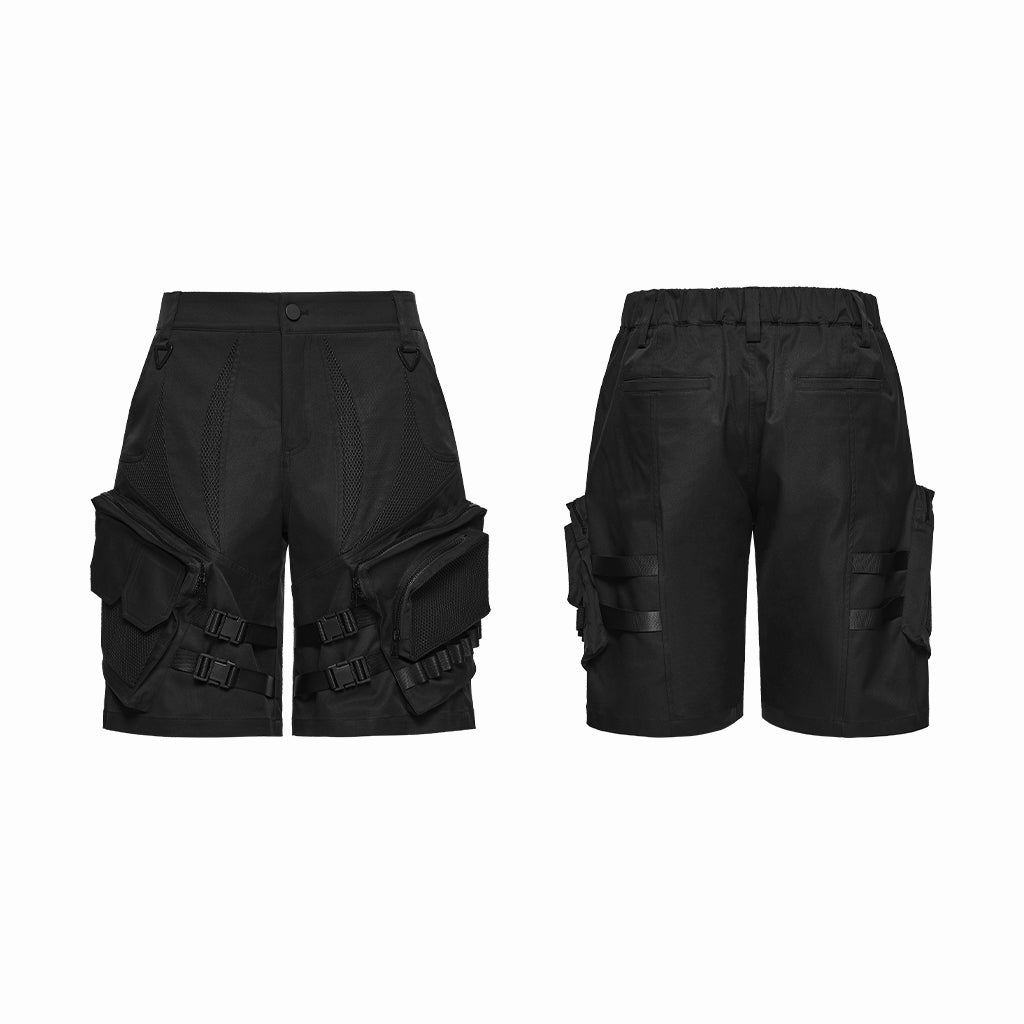 Punk street functional shorts WK-813