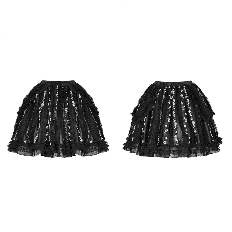 WLQ-100BQF Lolita lovely embroidered skirt