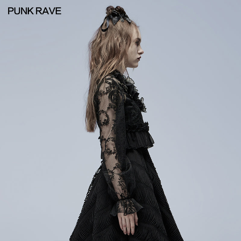 WLY-101CCF Lolita perspective Long Sleeve Shirt