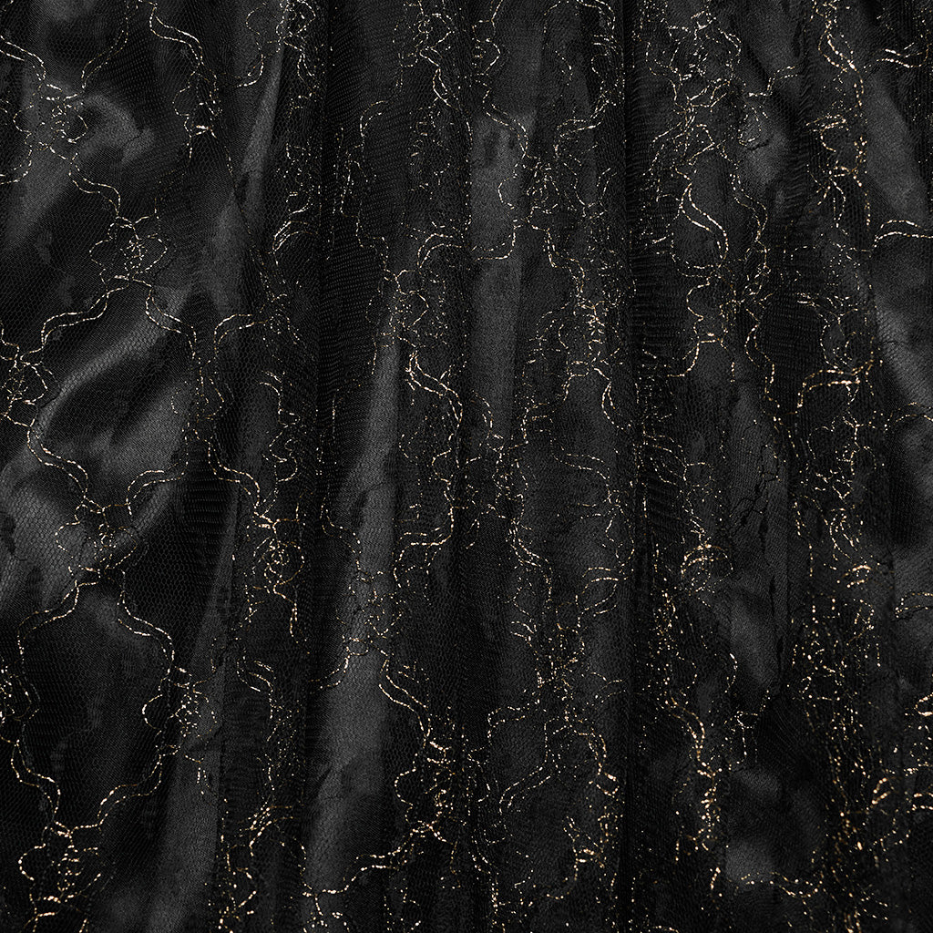 Black Gold Gorgeous Gothic Dress WQ-620LQF