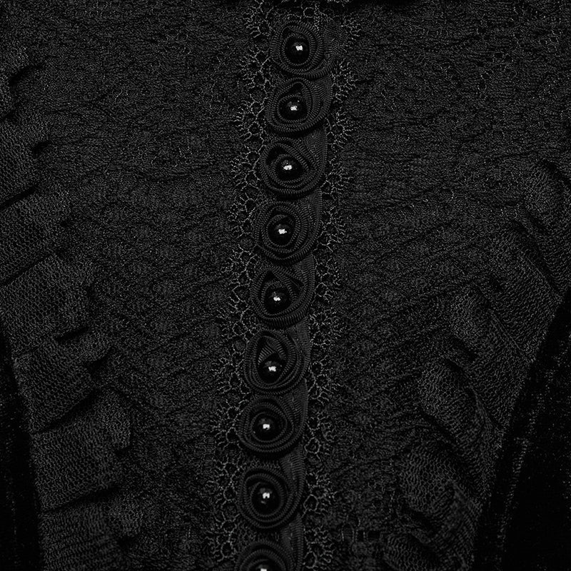 WQ-661LQF Gothic Daily velvet Dress