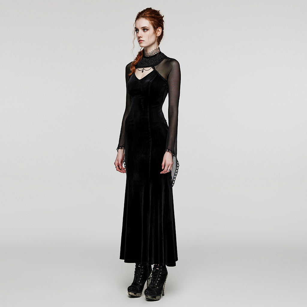 Goth Gorgeous Dress WQ-666LQF - Punk Rave Original Designer Clothing