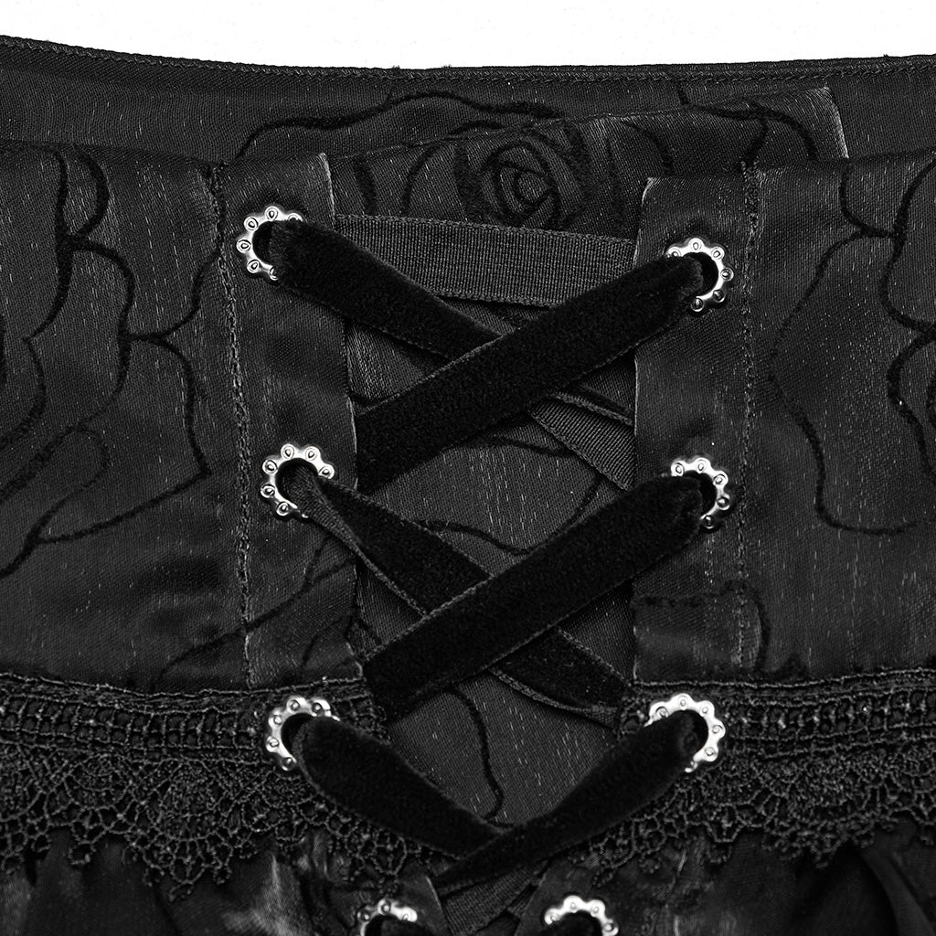 Goth Gorgeous Skirt WQ-670BQF - Punk Rave Original Designer Clothing