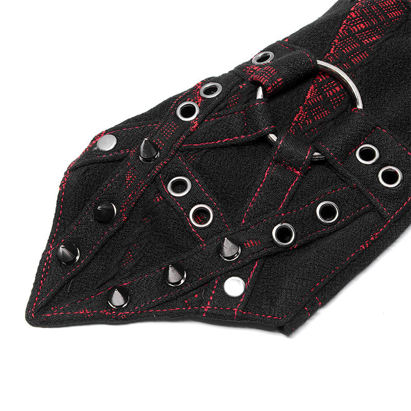 WS-479SSF Punk heavy metal open line gloves