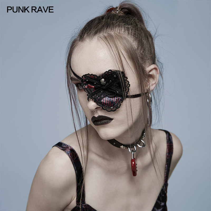 WS-489FSF Gothic heart eye mask