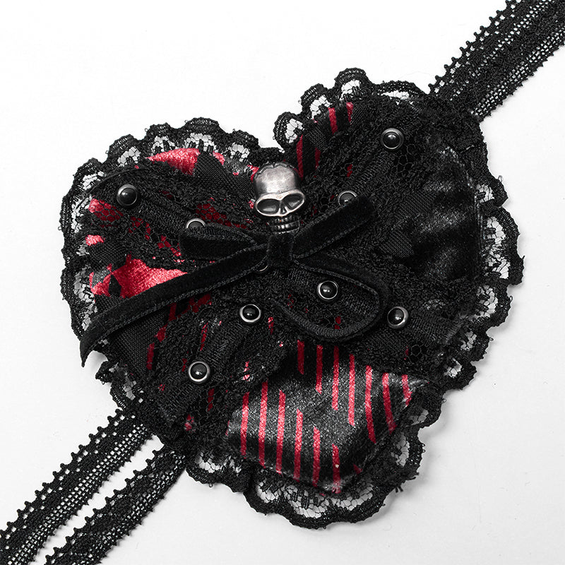 WS-489FSF Gothic heart eye mask