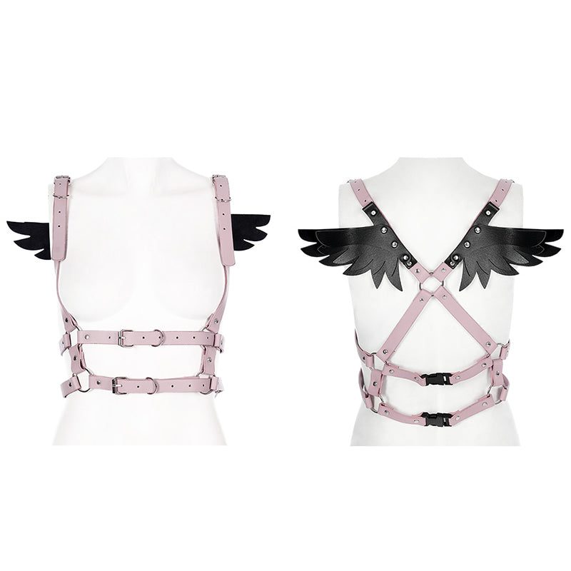 WS-504LHF Punk personality wing strap
