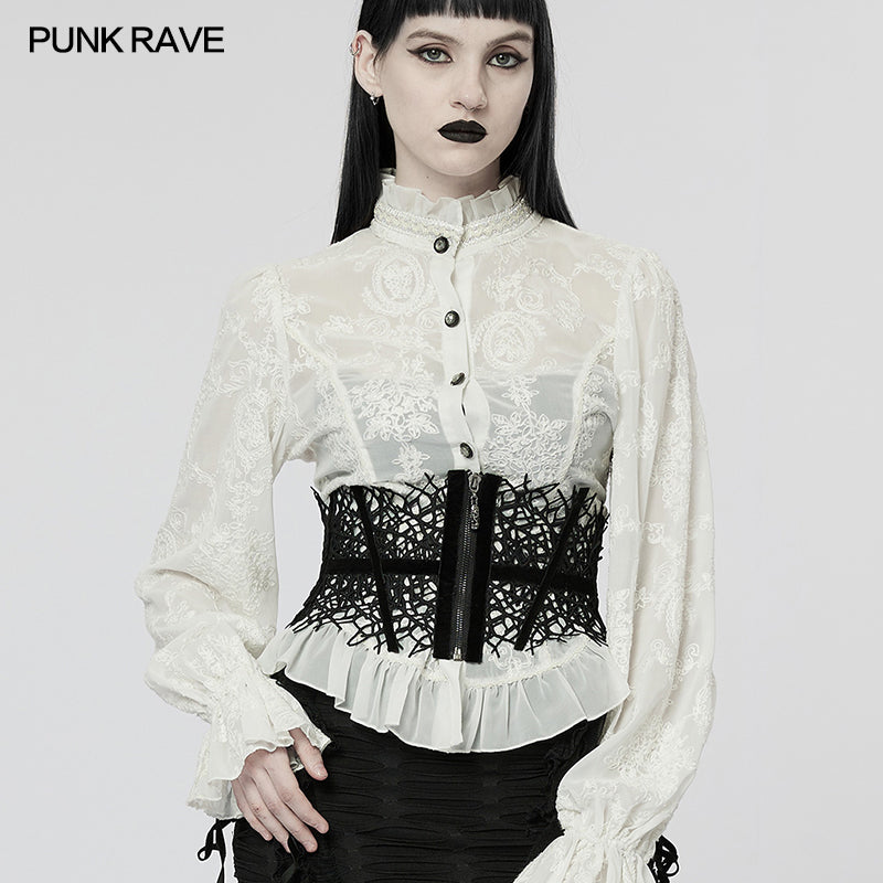 WS-537YDF Gothic withered vine shaped corset – Punk Rave Original ...