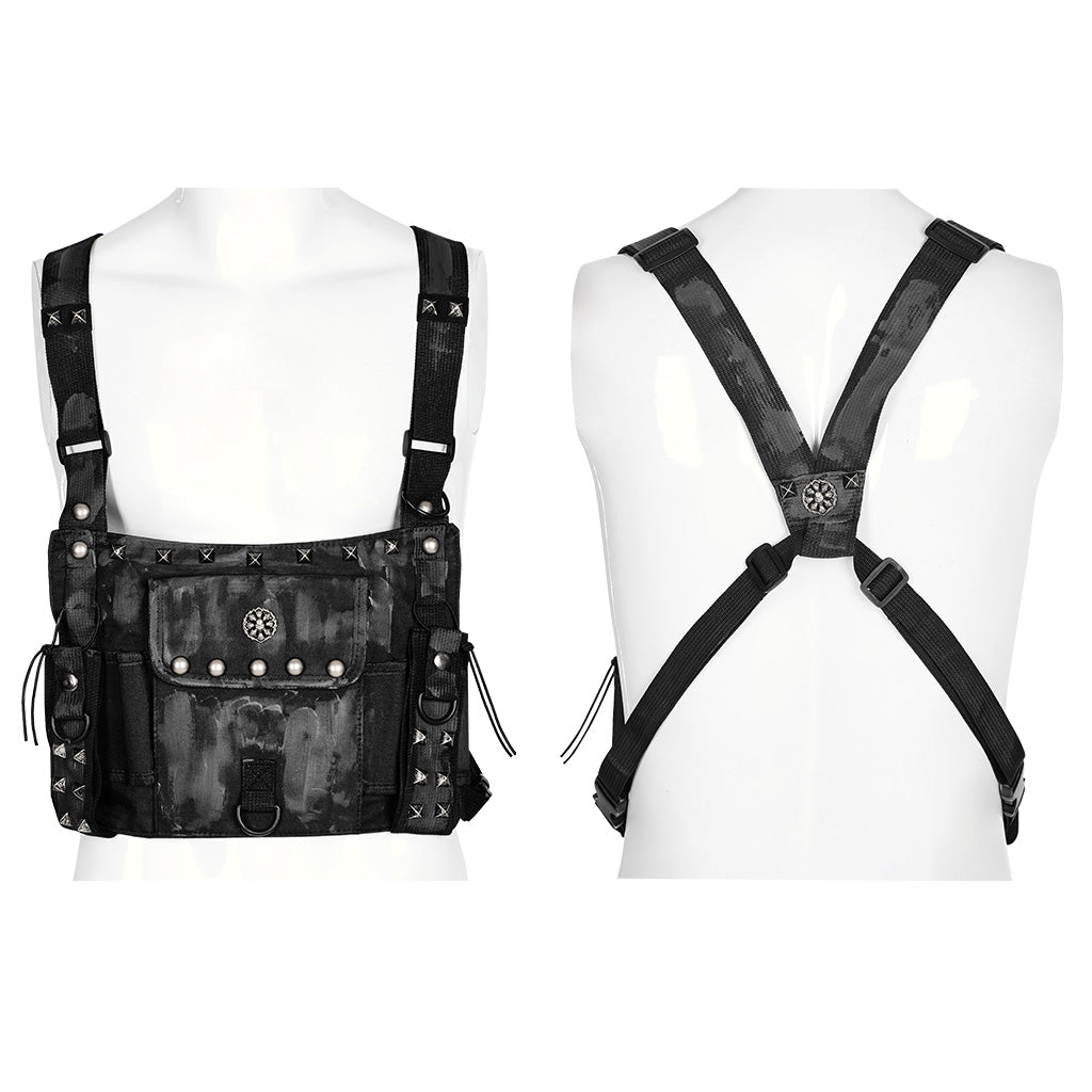 Punk Doomsday Backbag WS-547BBM - Punk Rave Original Designer Clothing