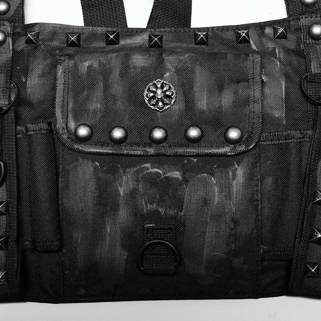 Punk Doomsday Backbag WS-547BBM - Punk Rave Original Designer Clothing