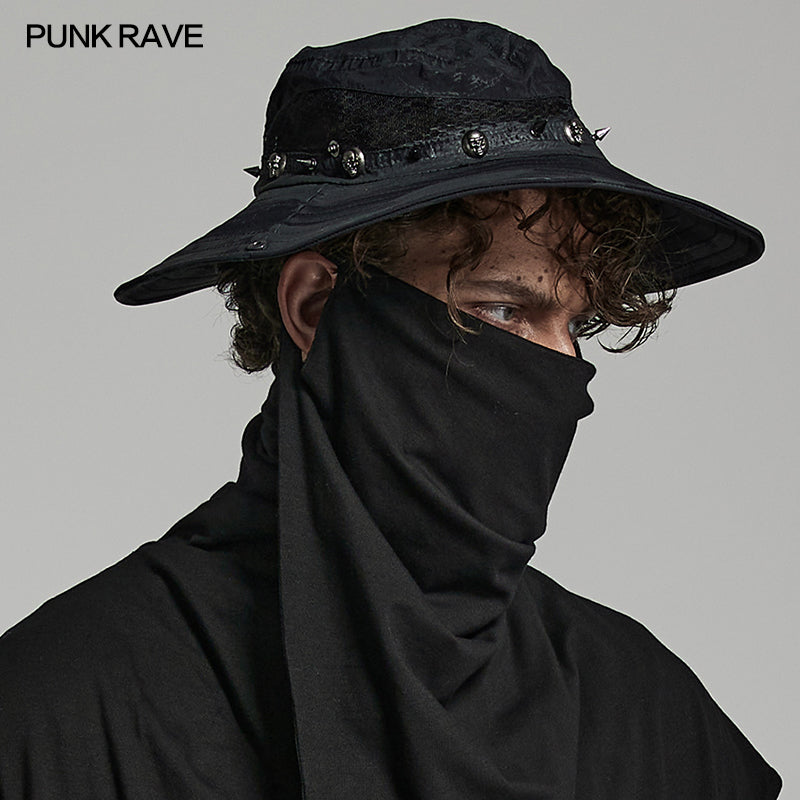 WS-560MZM Post Apocalyptic style distressed hat