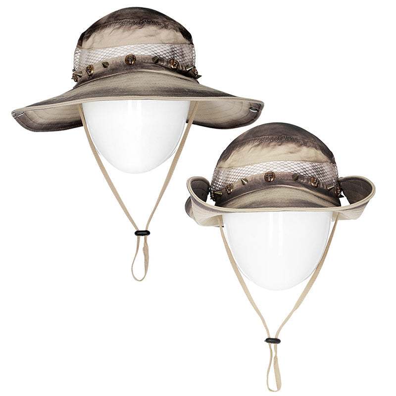 WS-560MZM Post Apocalyptic style distressed hat