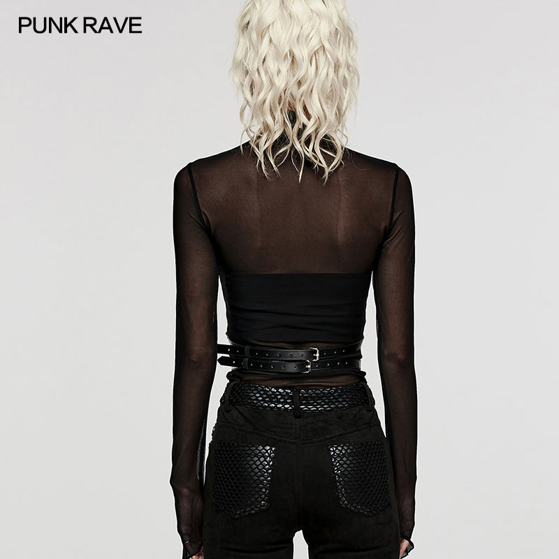 WS-577BDF Simple Punk harness – Punk Rave Original Designer Clothing