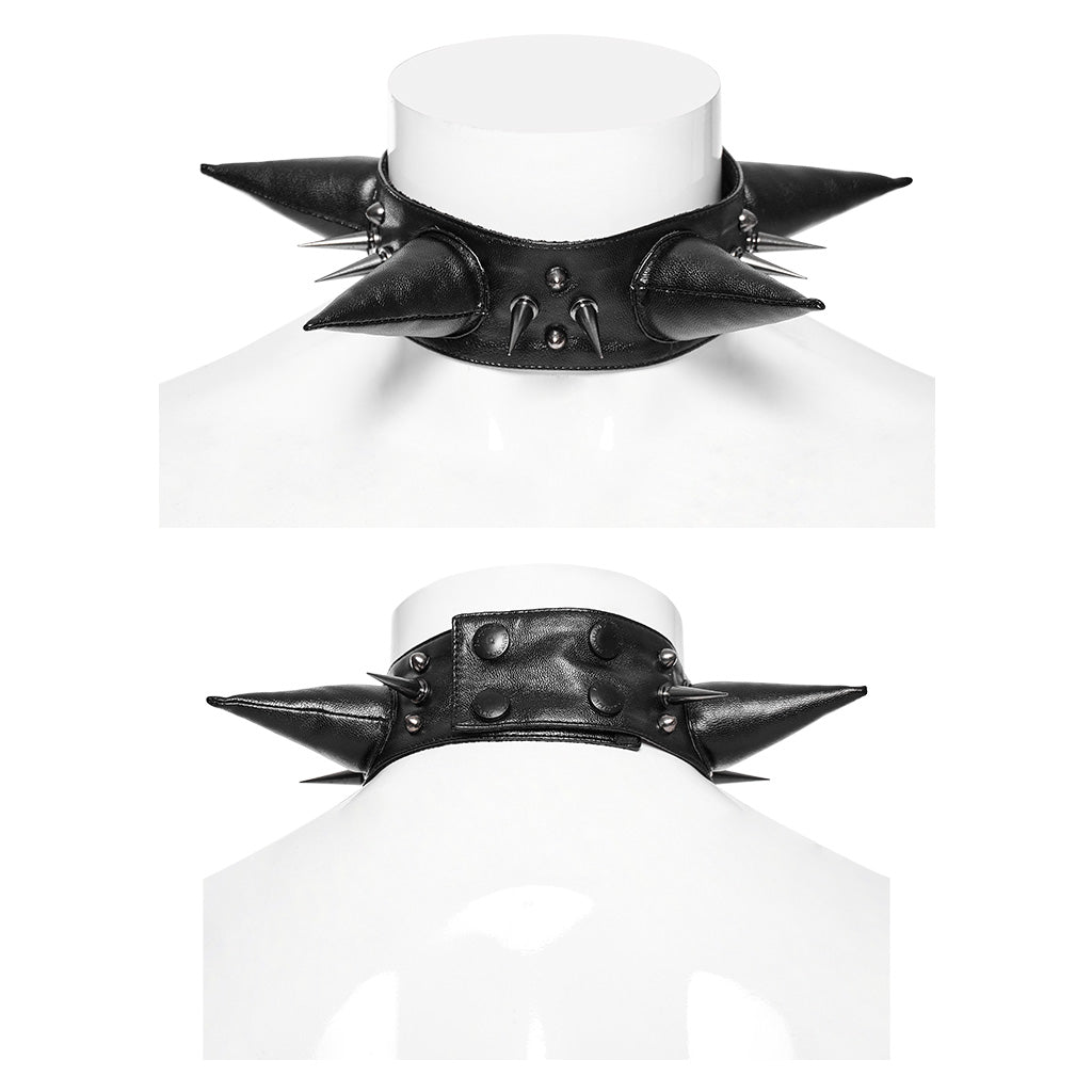Punk pointed choker WS-583LHM