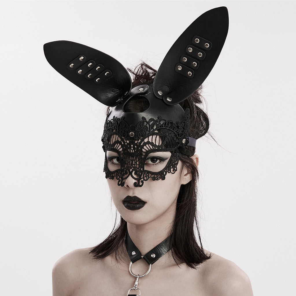 Goth bunny mask WS-594QTF