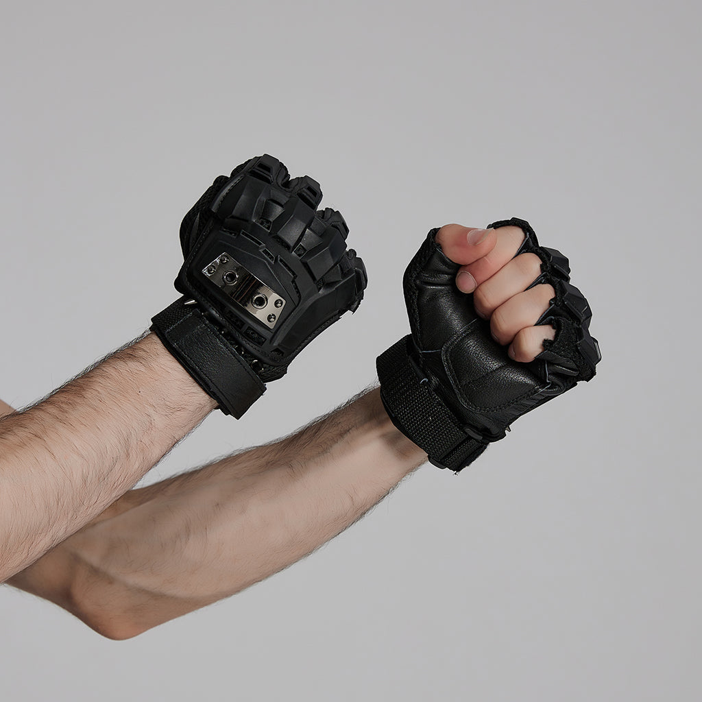 Cyber Punk Armored Gloves WS-698