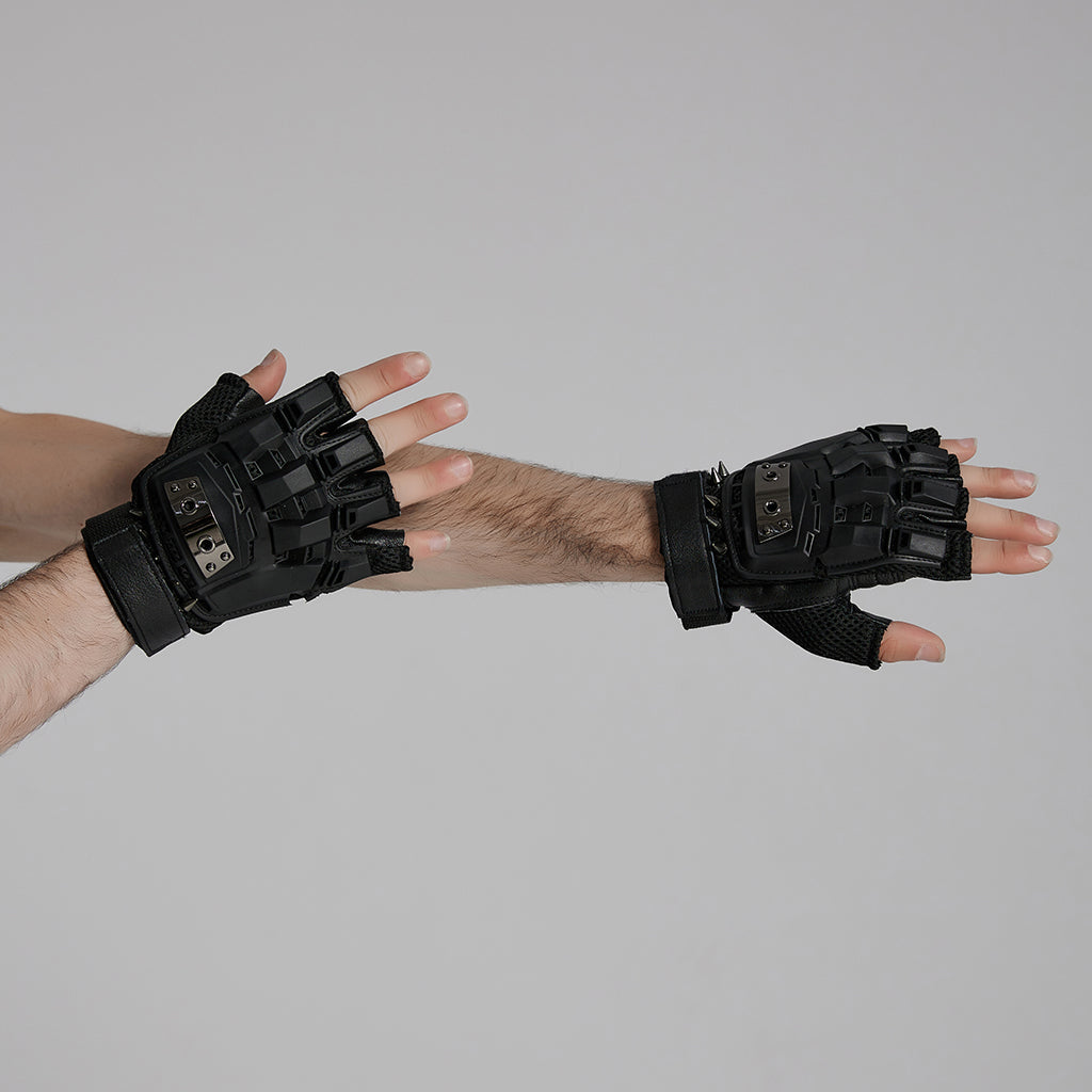 Cyber Punk Armored Gloves WS-698