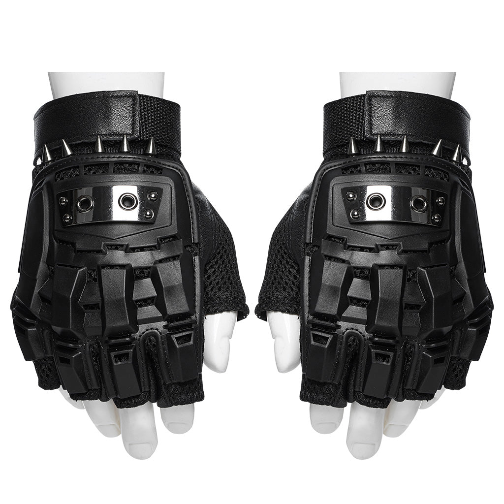 Cyber Punk Armored Gloves WS-698