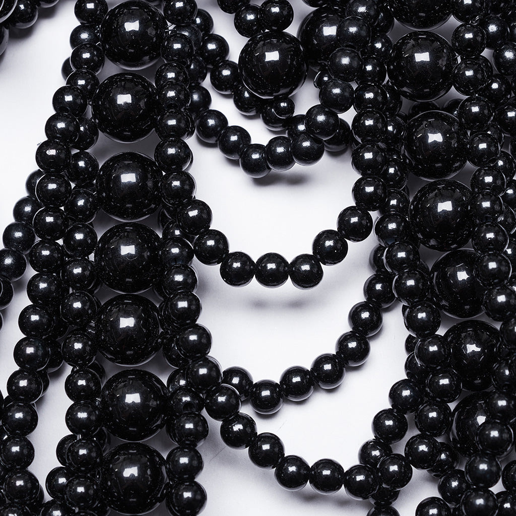 Gothic Skull Beaded Neck Cover WS-739