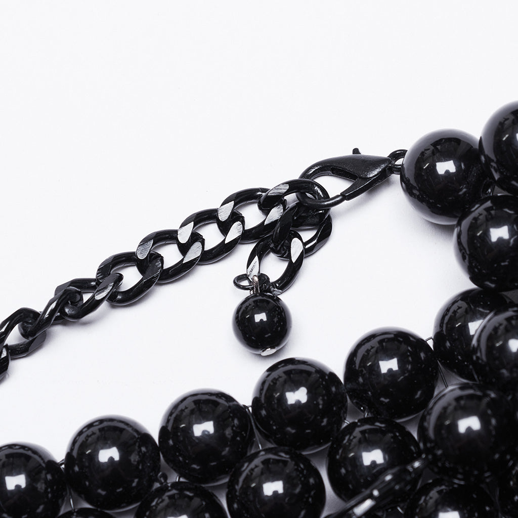 Gothic Skull Beaded Neck Cover WS-739