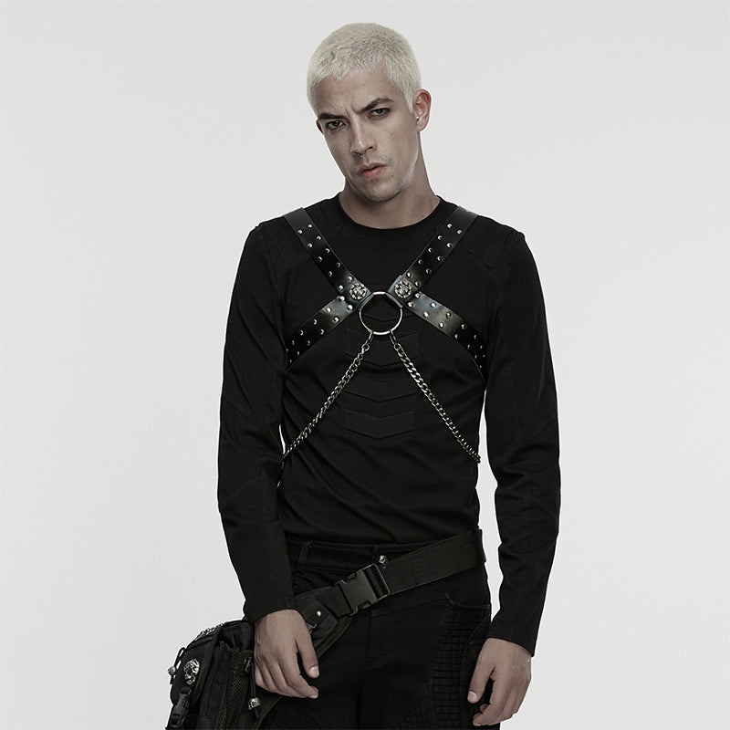 Punk men's harness WS-854