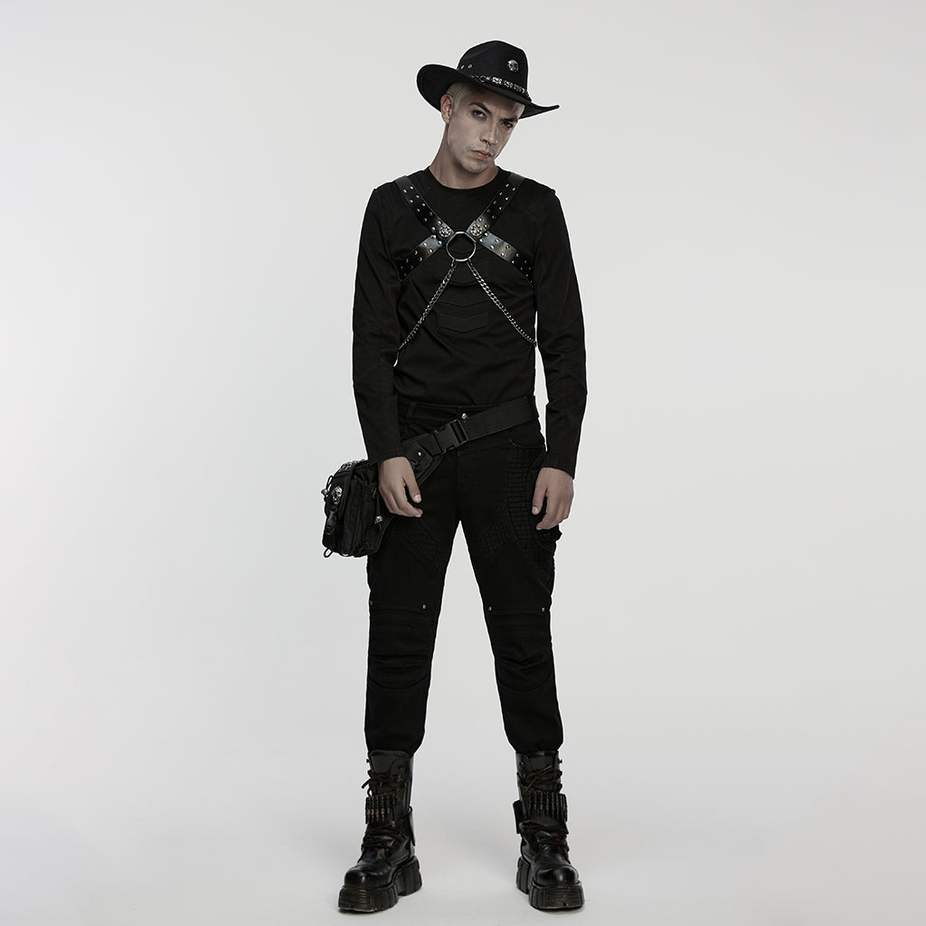 Punk men's harness WS-854