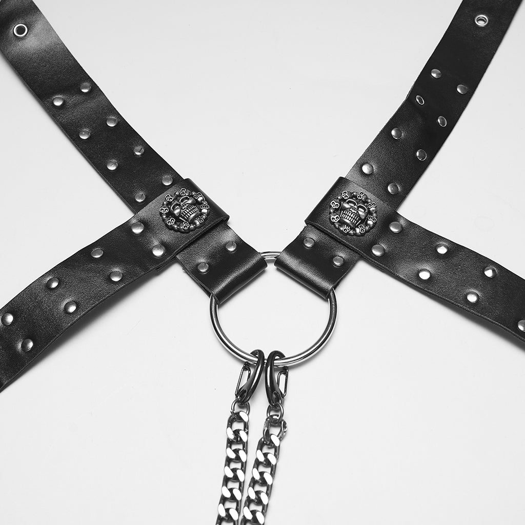 Punk men's harness WS-854