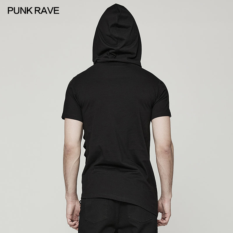 Punk lightwave printed t-shirt WT-774TDM