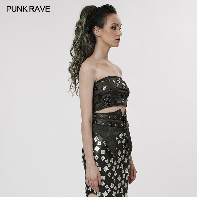 WT-779BXF Punk daily tube top