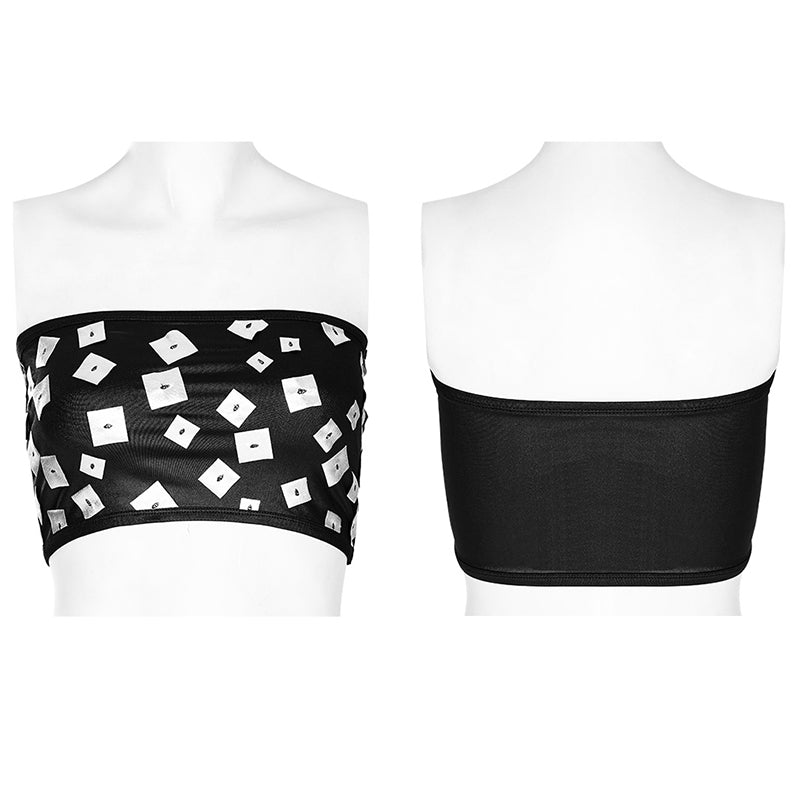 WT-779BXF Punk daily tube top
