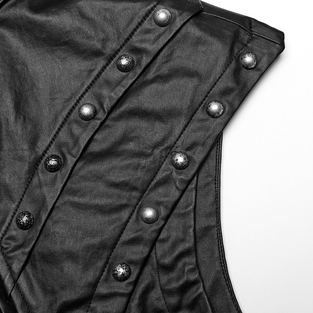 Punk see through vest WT-824BXM - Punk Rave Original Designer Clothing