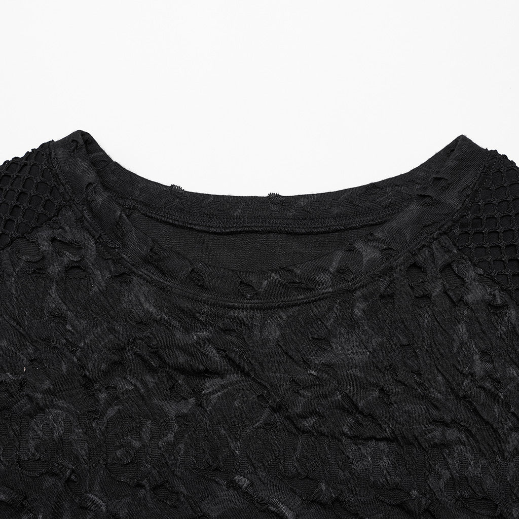 Goth Decadent Long Sleeve T-shirt WT-831TCM - Punk Rave Original Designer Clothing