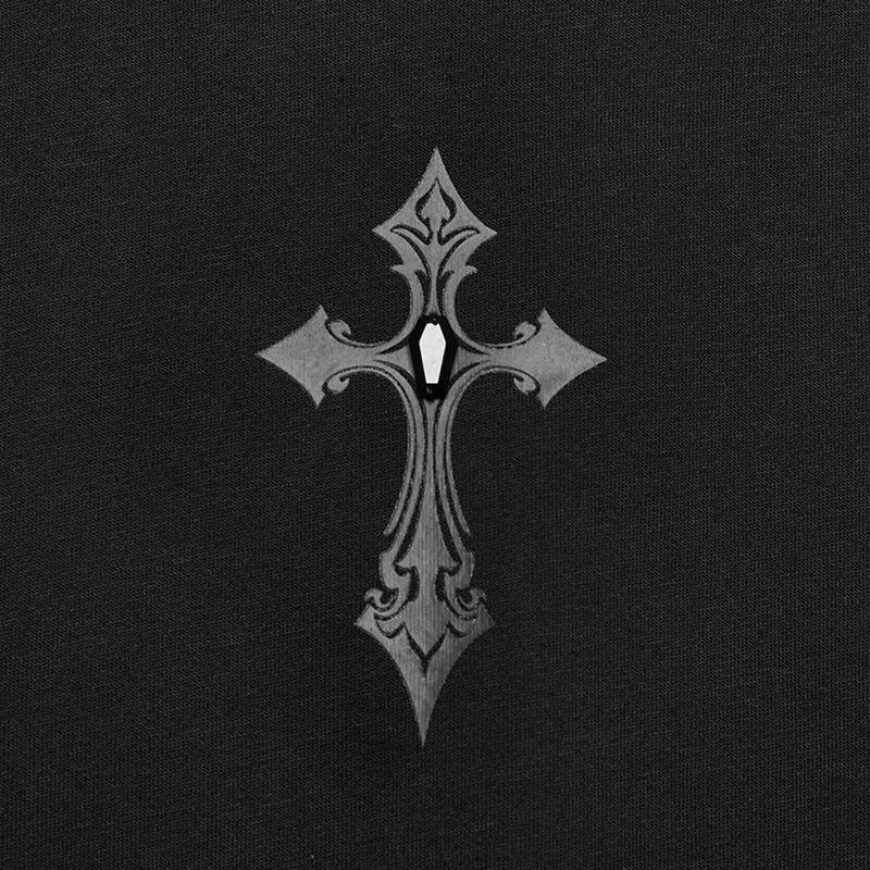 WT-839WYF Hand-stitched Goth Hoodie