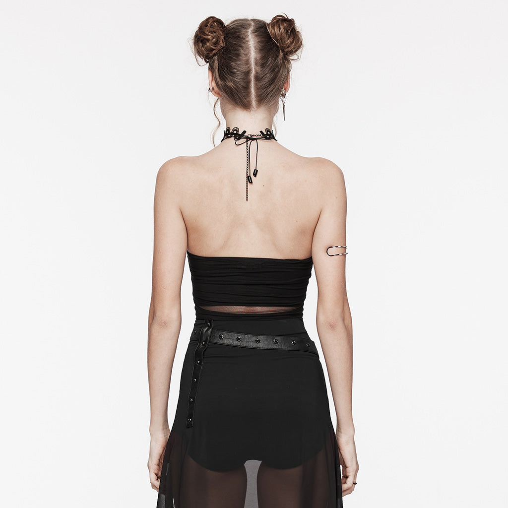 Goth Skeleton cami top WT-881