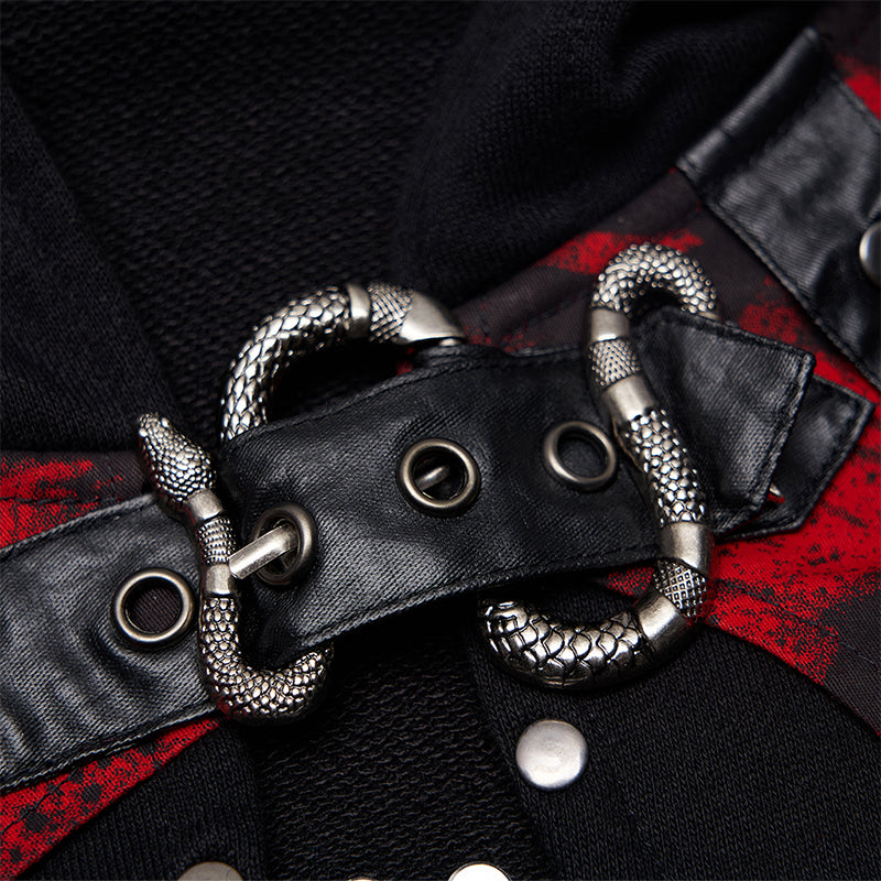WY-1313XDF Punk Woven Short Coat