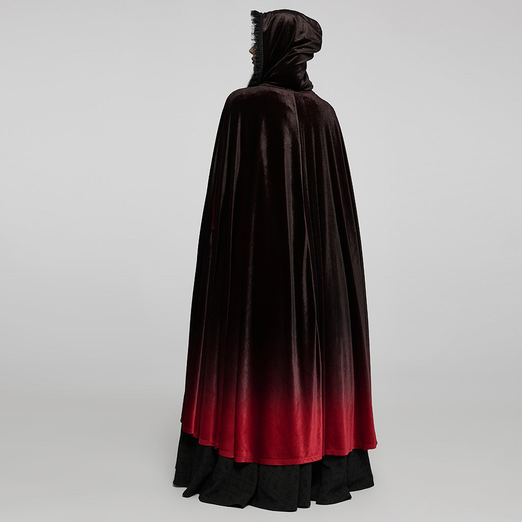 Goth gorgeous gradient cloak WY-1426