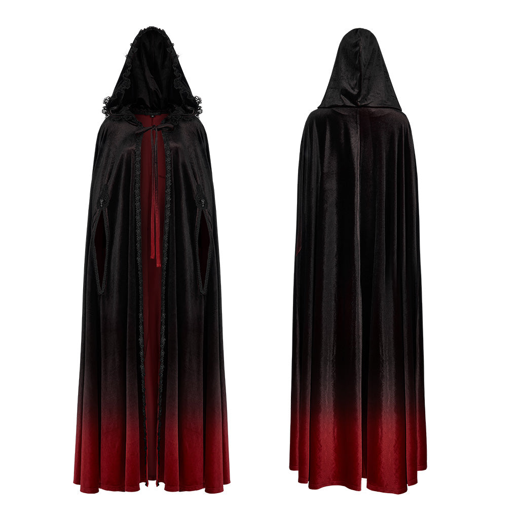 Goth gorgeous gradient cloak WY-1426