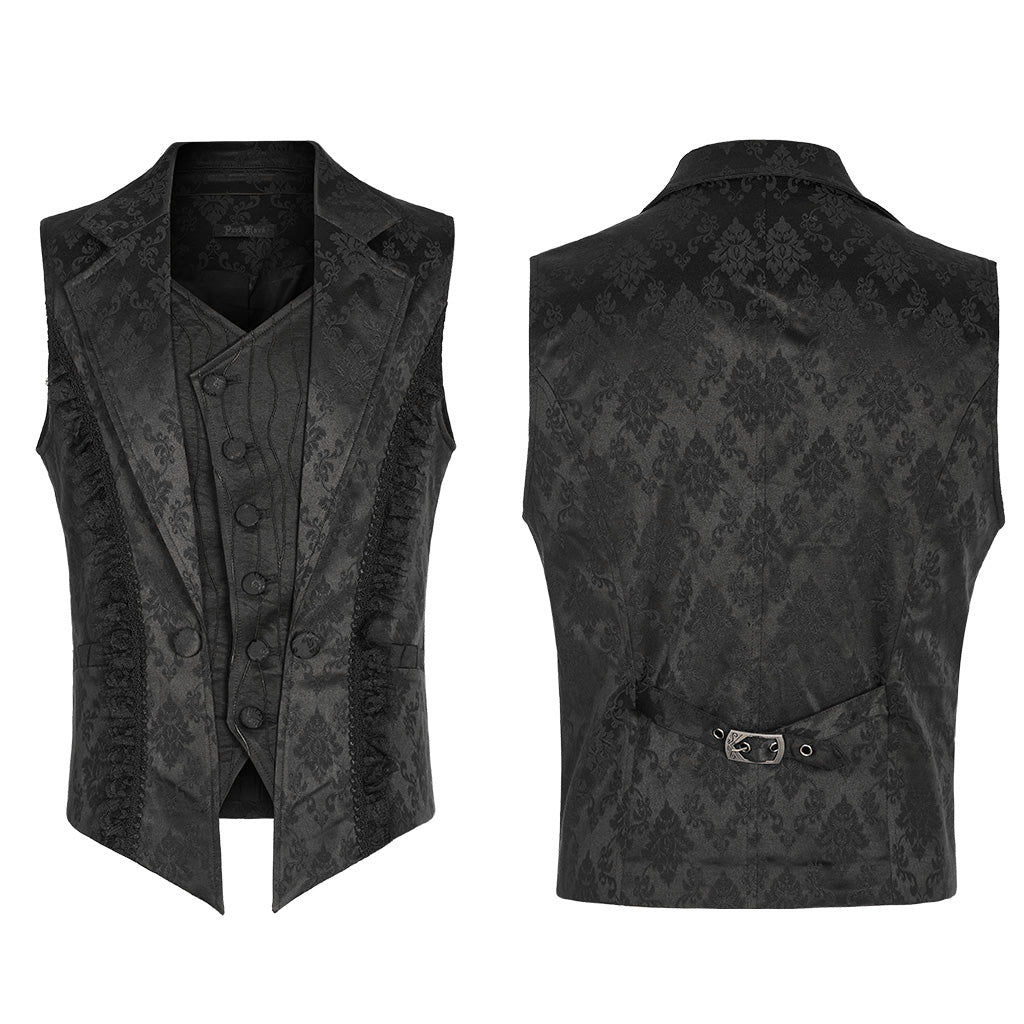 Goth Lapel Waistcoat WY-1469MJM - Punk Rave Original Designer Clothing