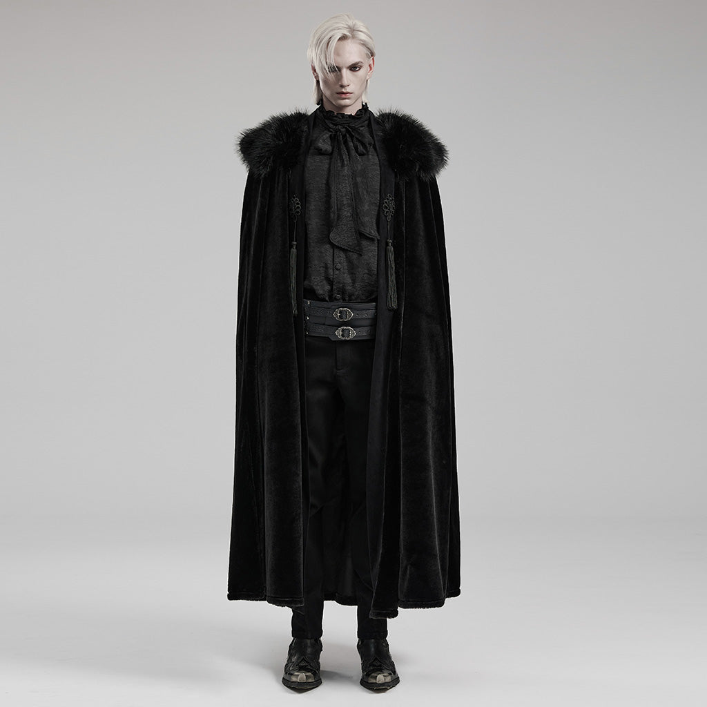 Goth Handsome Men's Cloak WY-1557DPM - Punk Rave Original Designer Clothing