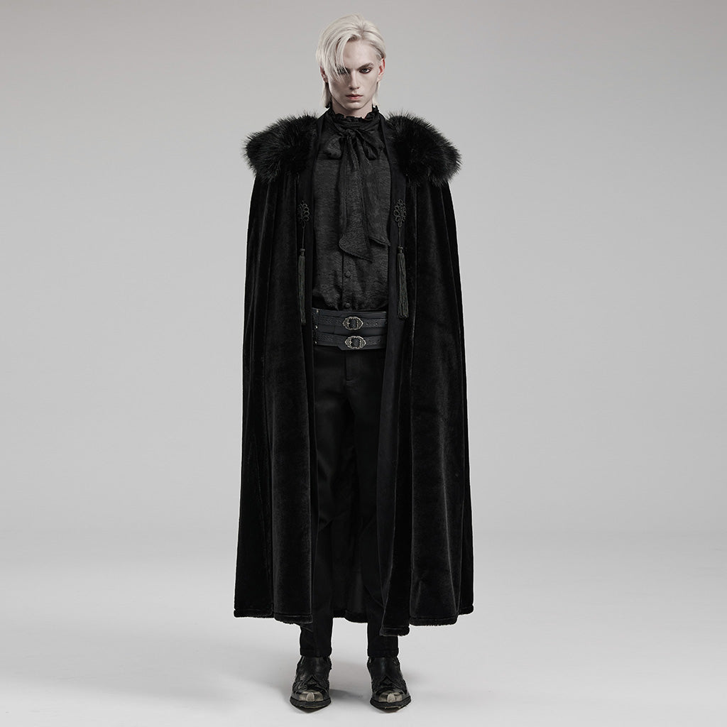 Goth Handsome Men's Cloak WY-1557DPM