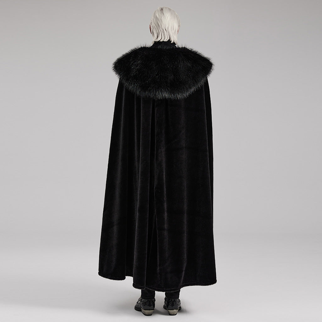 Goth Handsome Men's Cloak WY-1557DPM - Punk Rave Original Designer Clothing
