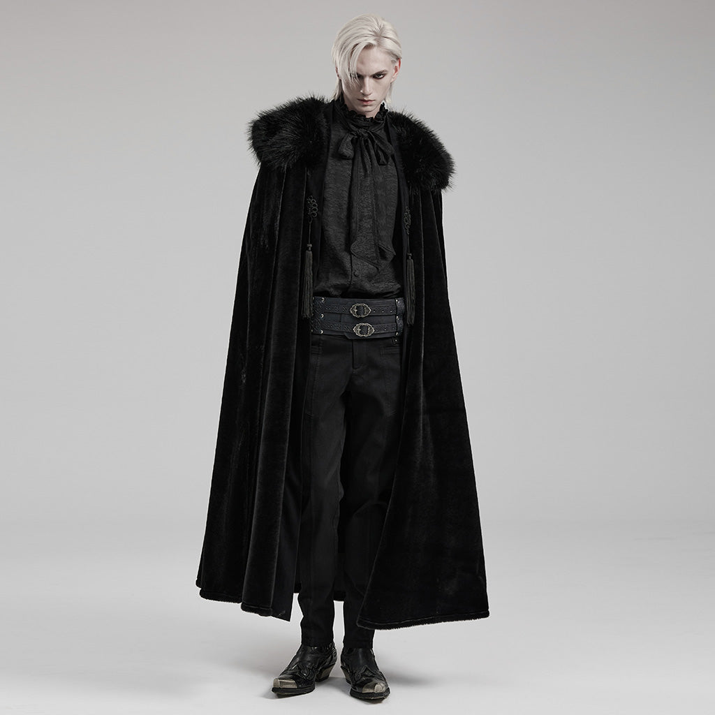 Goth Handsome Men's Cloak WY-1557DPM - Punk Rave Original Designer Clothing