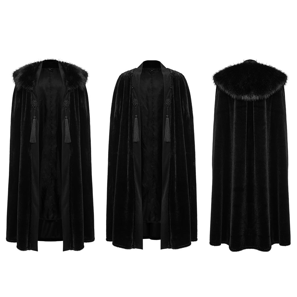 Goth Handsome Men's Cloak WY-1557DPM - Punk Rave Original Designer Clothing