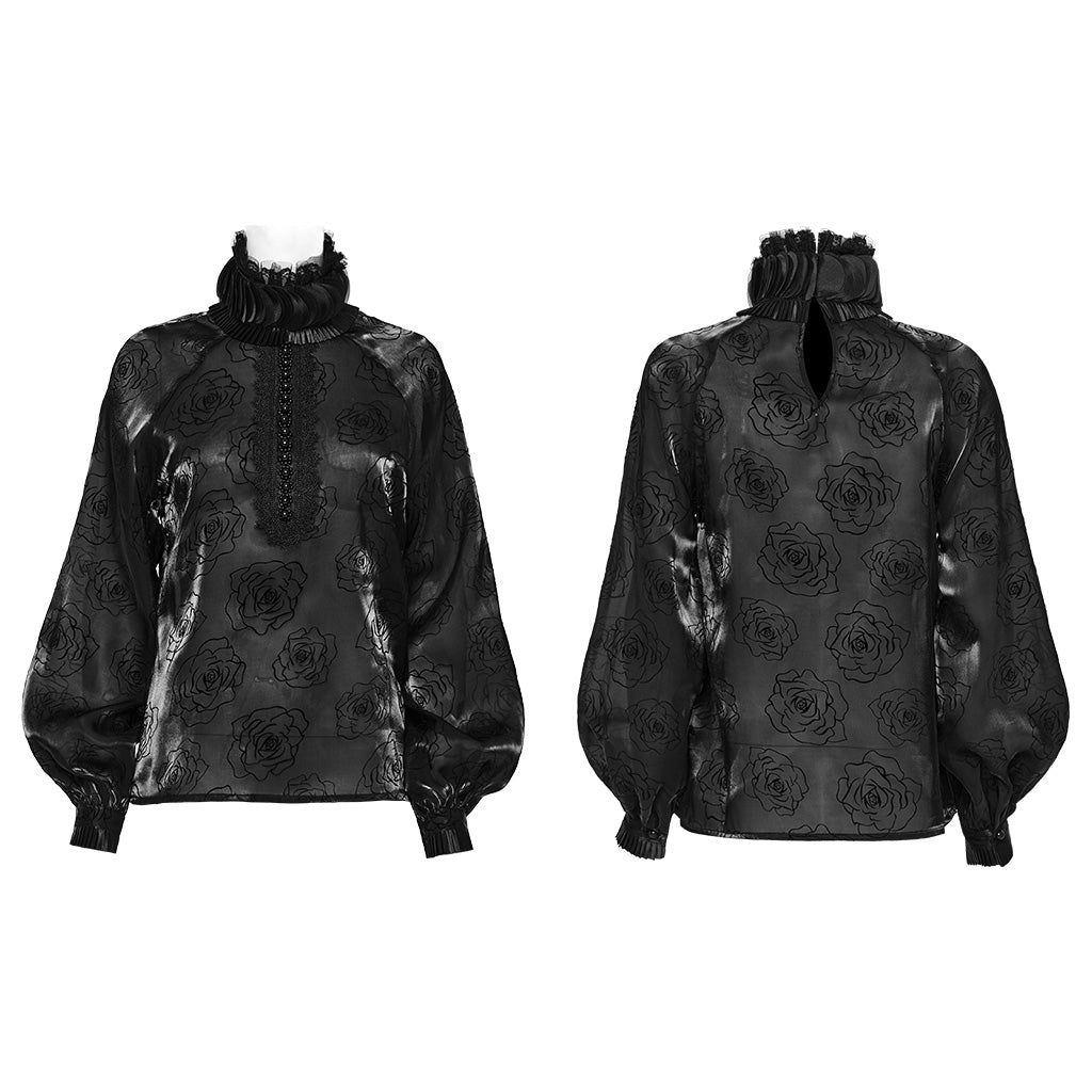 Goth Gorgeous Shirt WY-1563CCF - Punk Rave Original Designer Clothing