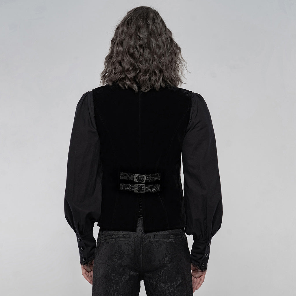WY-1244MJM Gothic Gorgeous Jacquard Vest