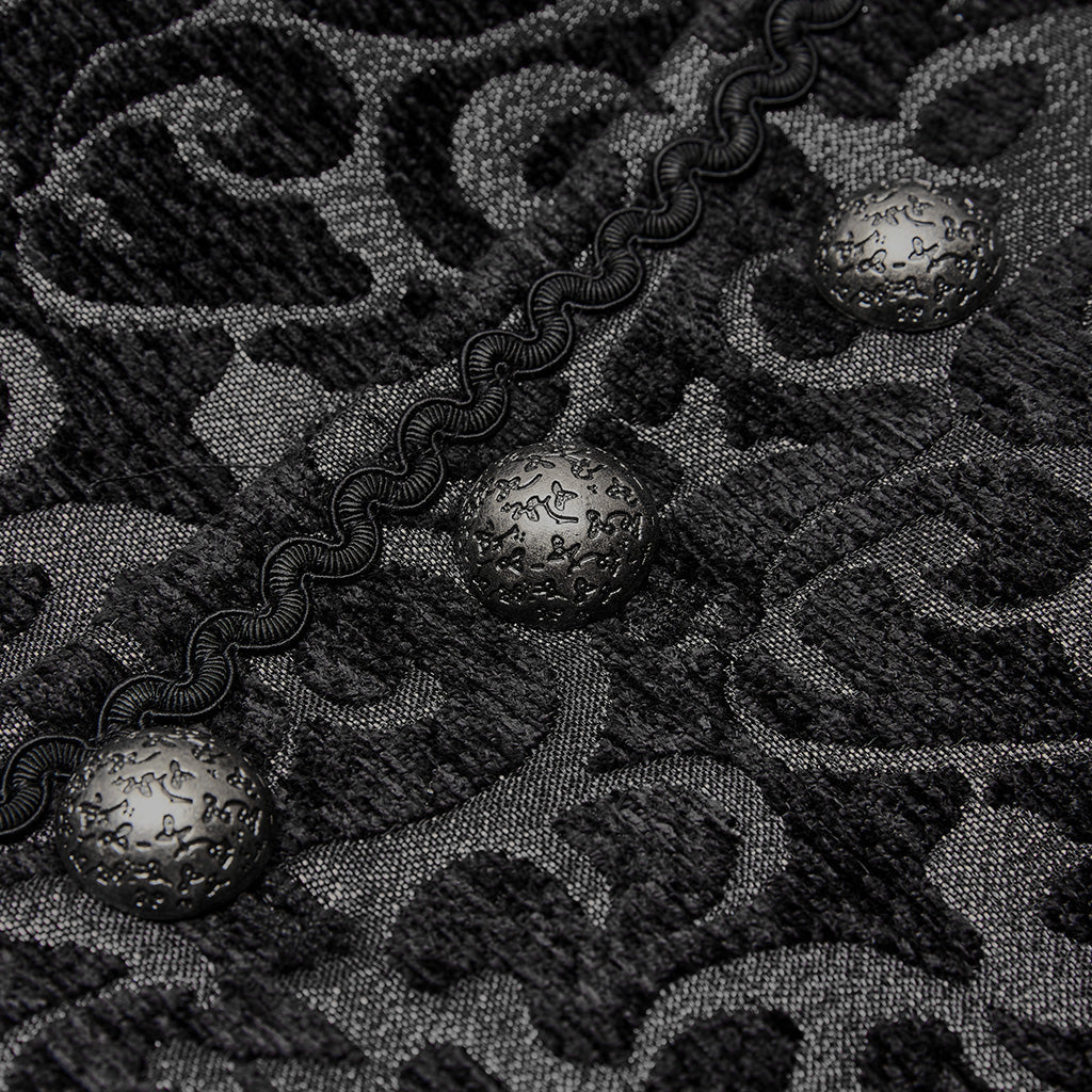 WY-1244MJM Gothic Gorgeous Jacquard Vest