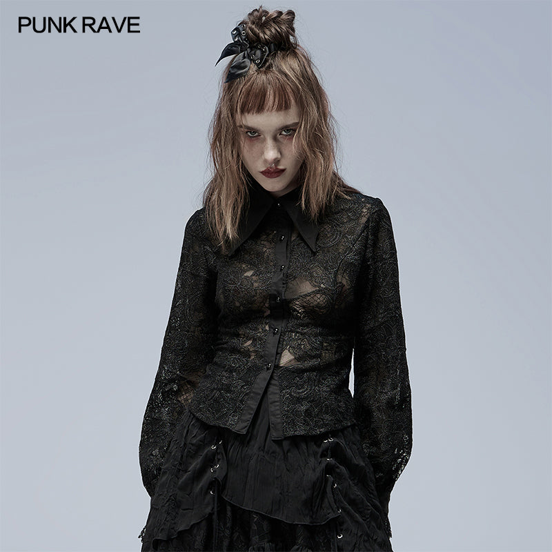 WY-1360CCF Gothic Lolita shirt